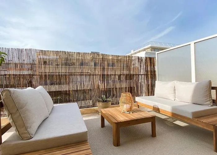 T2 Bricka La Terrasse De La Plage, Moderne, Equipe, Lumineux