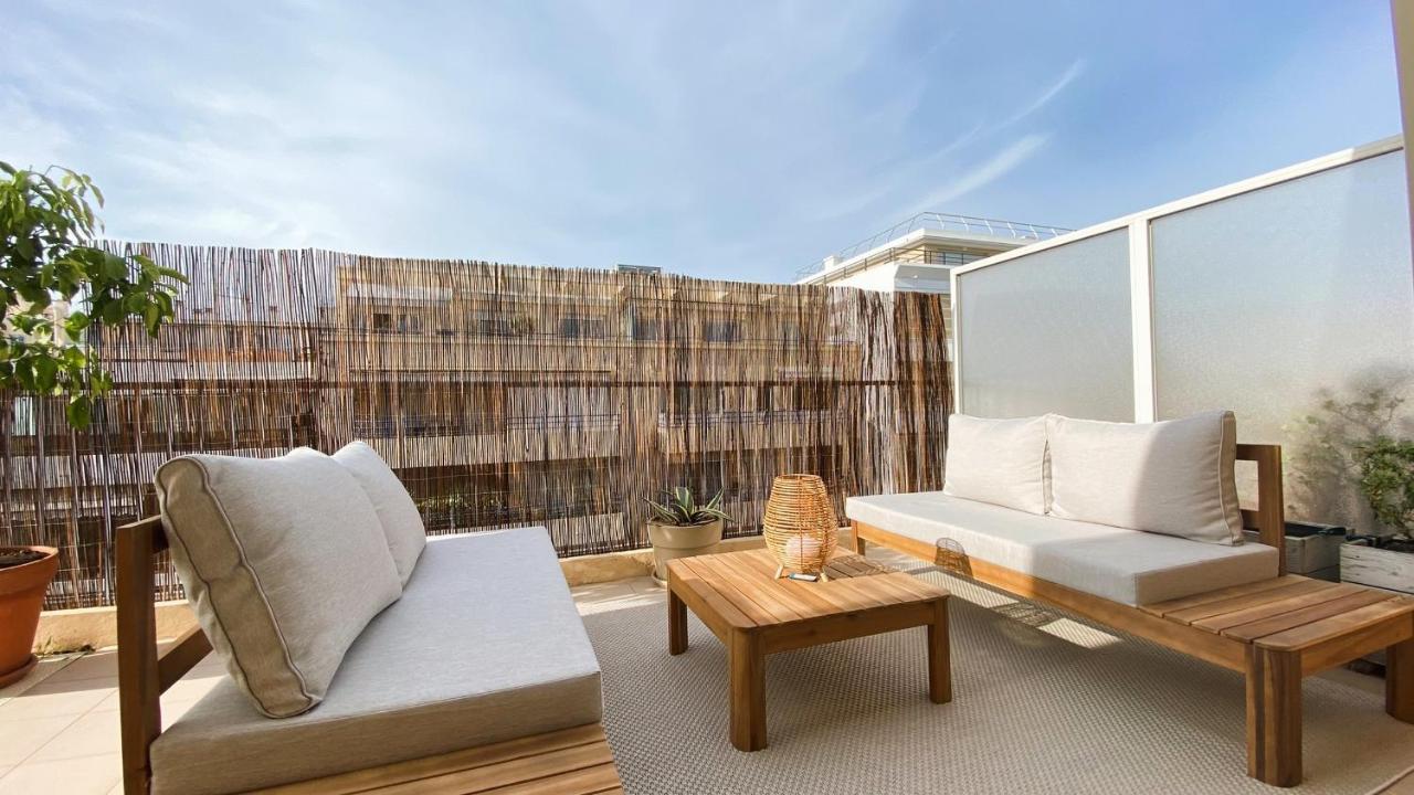 T2 Bricka La Terrasse De La Plage, Moderne, Equipe, Lumineux * Antibes